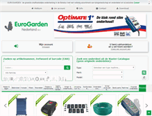 Tablet Screenshot of eurogarden.nl